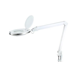 Lampa s povećalom LED 10W; 5x stolna bijela
