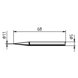 Vrh za lemilicu Ersa 30S 1,1mm 0032BD