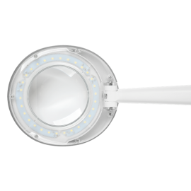 Lampa s povećalom LED 6W 5x stolna bijela