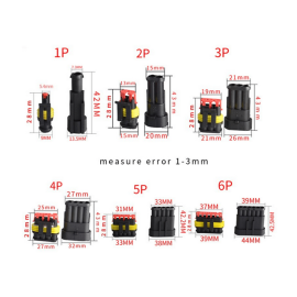Kliješta sa KFZ konek. 1-6p SET + osigurači 36kom