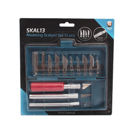 Skalpel set za precizno rezanje s 13 oštric SKAL13