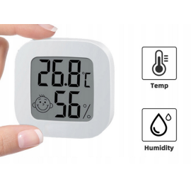 Termometar + higrometar -50-70°C / 10-99RH smajlić
