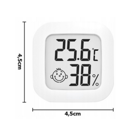 Termometar + higrometar -50-70°C / 10-99RH smajlić