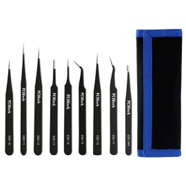 Pinceta antistatička set od 9 komada PCWork PCW08G