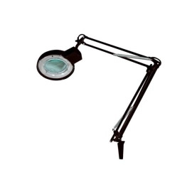 Lampa s povećalom 5x stolna crna