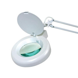 Lampa s povećalom 3x stolna bijela; 22W 6500K