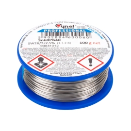 Tinol 0,7mm 100g Sn60 Pb40, Cynel