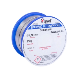 Tinol 1,0mm 250g Sn60 Pb40, Cynel