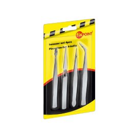Pinceta set od 4 komada; metalne; 110mm