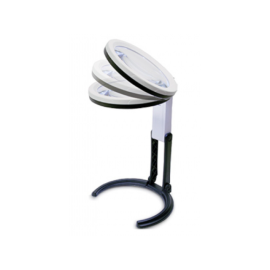 Povećalo Flexo-120, 2x/5x, ručno/stolno, LED Konus