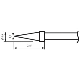Vrh za lemilo Velleman VTS30LF