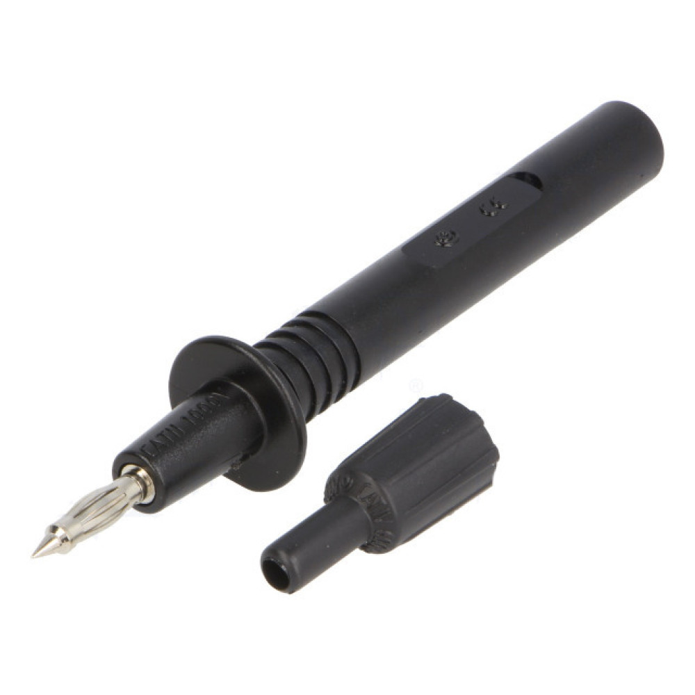 Pipalica za instrument; 4mm; 36A; d:11,5cm; crna Pipalica za instrument; 4mm; 36A; d:11,5cm; crna
