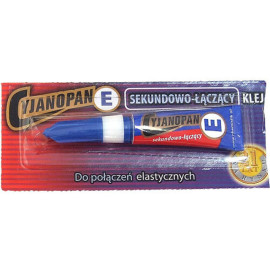 Ljepilo momentno 2g; Cyjanopan E; elestični spoj