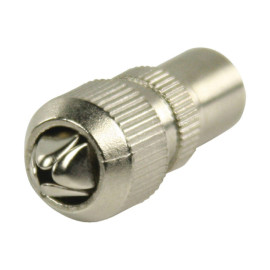 Utikač koaks ravni metalni za kabel
