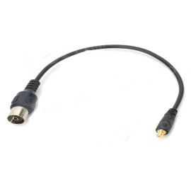 Adapter KOAX ženski / MCX muški; 0,1m kabel