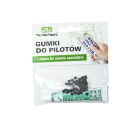 Set gumica za daljinski 100 komada + ljepilo