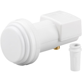LNB Single Goobay 0.1db; 8K UHD; vodootporan