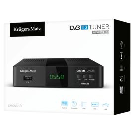 Prijemnik DVB-T2 H.265 HEVC K&M KM0550D