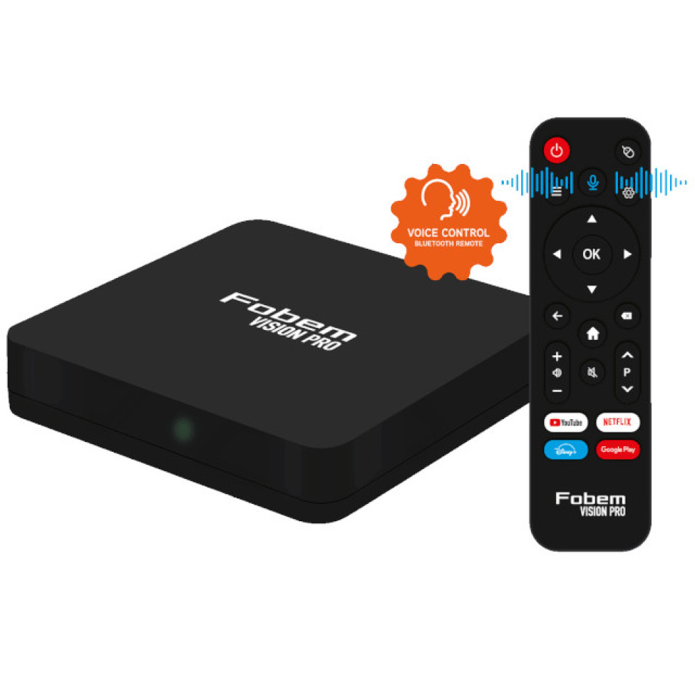 Media player Fobem TV BOX Android 12 6K 4/64GB Media player Fobem TV BOX Android 12 6K 4/64GB