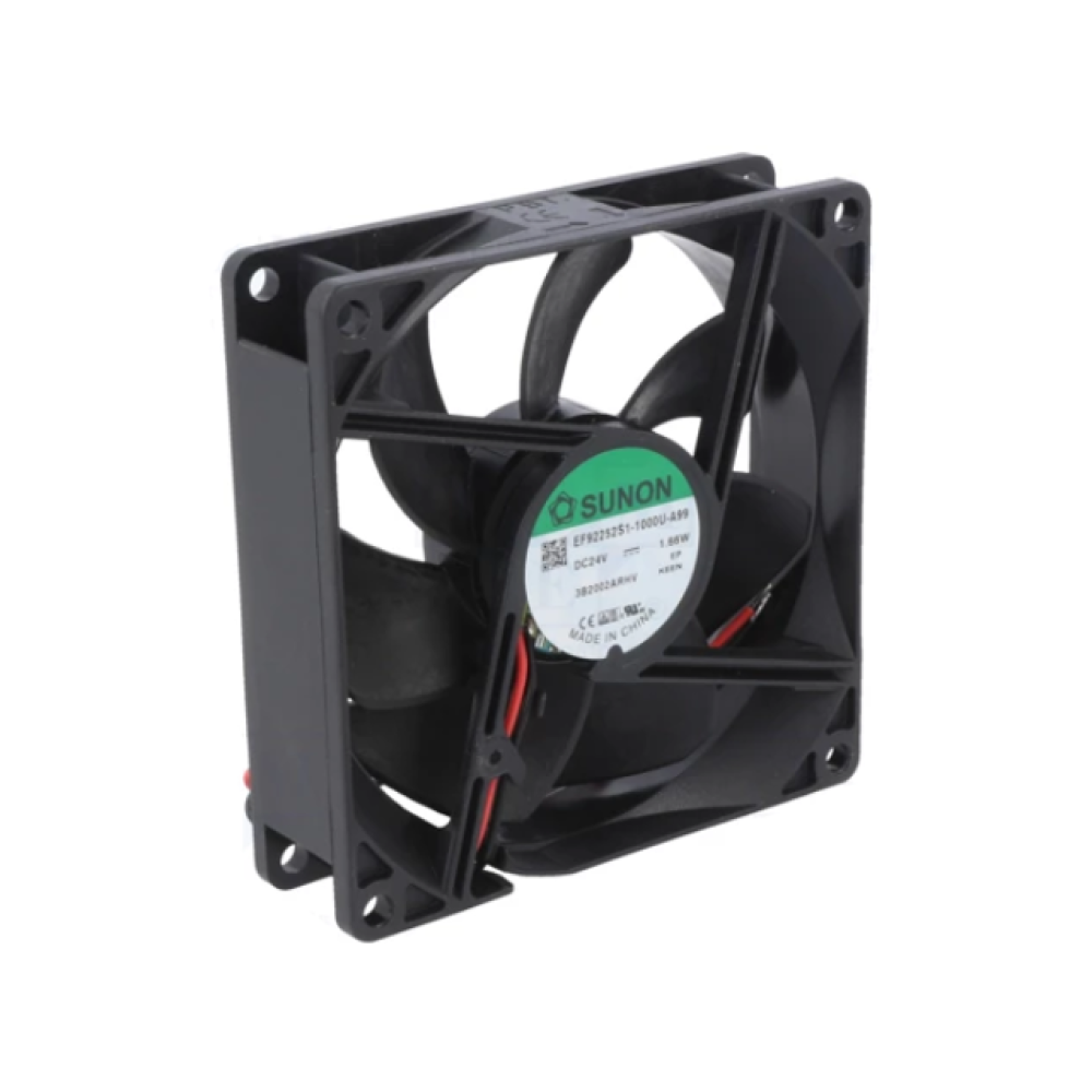 Ventilator 24VDC 92x25mm 87m3/h 34dB klizni Sunon Ventilator 24VDC 92x25mm 87m3/h 34dB klizni Sunon