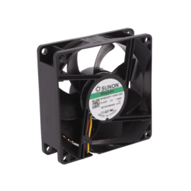 Ventilator 24VDC 80x25mm 69,3m3/h 33dB vapo Sunon