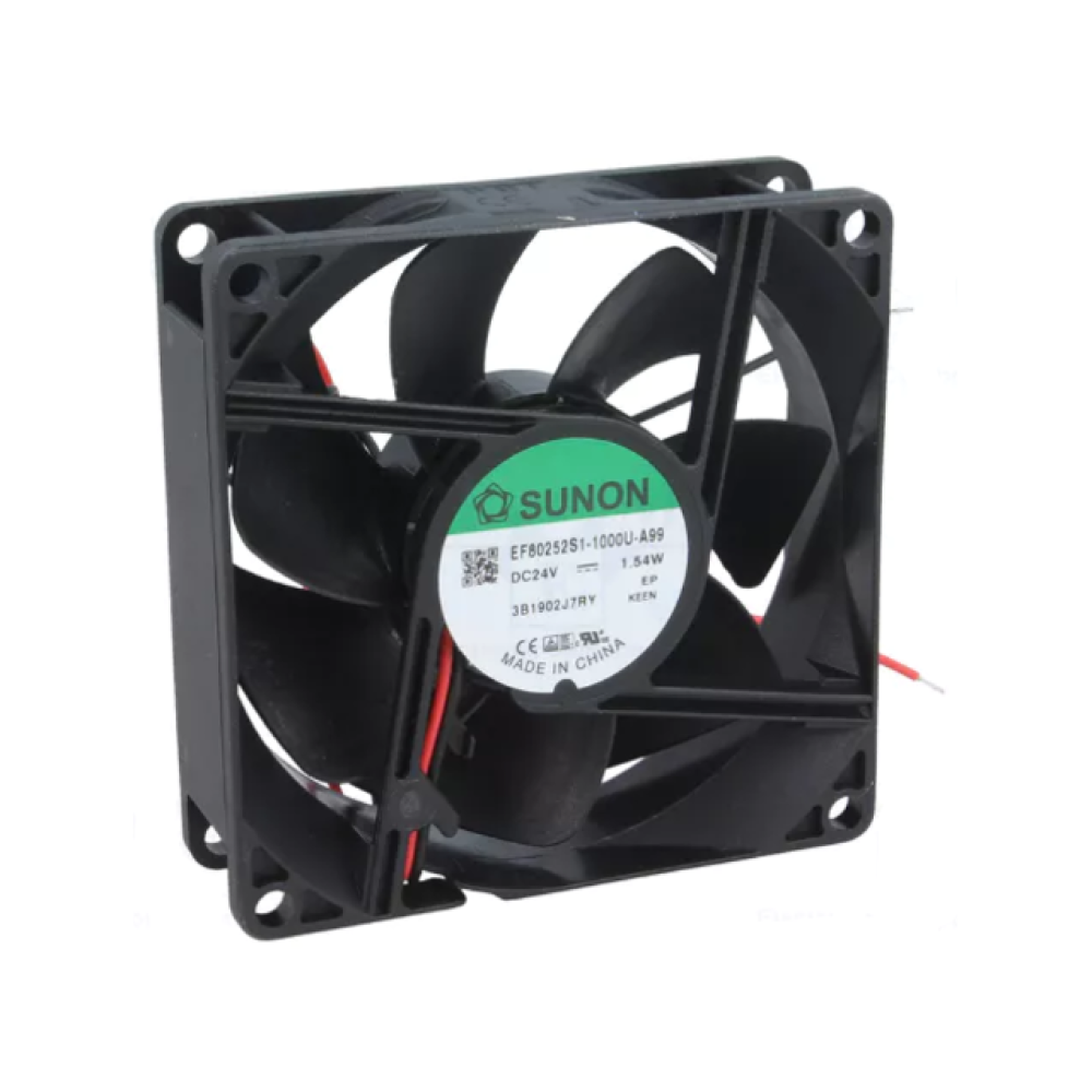 Ventilator 24VDC 80x25mm 69,6m3/h 33dB klizn Sunon