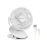 Ventilator ACCU 1200mAh na štipaljku bijeli Ruhhy