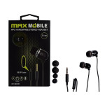 Slušalice mini KV-1373 MP3; 3.5mm + mic. crne
