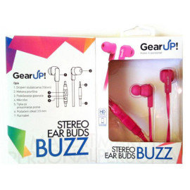 Slušalice mini GearUP buzz smartphone roze