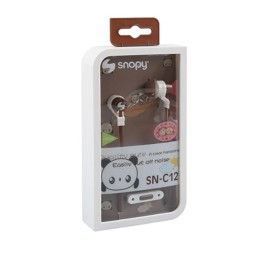 Slušalice mini Snopy MP3; 3.5mm SN-C12 smeđe