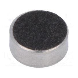 Mikrofon kond. electret 6x2,7mm bez žica; 1-10V