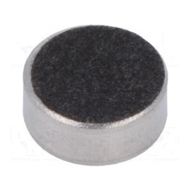 Mikrofon kond. electret 6 x 2,7mm bez žica; 1-10V