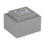 Trafo EI 4,5VA 230V/2x15V 2x0,15A EI 38/13.6 izol.