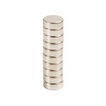 Magnet dugmasti neodimijski 8x3mm; set 10 kom.