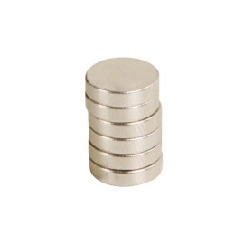 Magnet dugmasti neodimijski 12x3mm; set 6 kom.