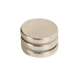 Magnet dugmasti neodimjski 18x3mm; set 3 kom.