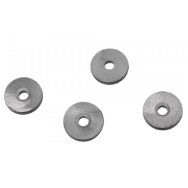 Magneti dugmasti 20x5mm s rupom; set 5 kom.