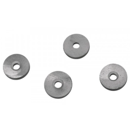 Magneti dugmasti 20x5mm s rupom; set 5 kom.