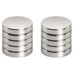 Magnet dugmasti neodimijski; 10x2mm; set 10 kom.
