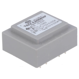 Trafo EI 0,6VA 230V/2x12V 2x0,025A EI 30/5 izol.