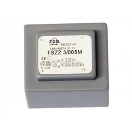 Trafo EI 3VA 230V/9V 0,32A EI 30/18.5 izol.