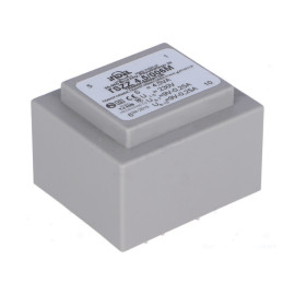 Trafo EI 4,5VA 230V/2x9V 2x0,375A EI 38/13.6 izol.