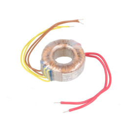 Trafo toroid 10VA 230V/2x12V 2x0,42A + pribor