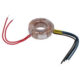Trafo toroid 20VA 230V/2x8V 2x1,25A + pribor
