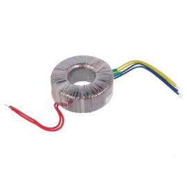 Trafo toroid 120VA 230V/2x24V 2x2,5A + pribor