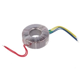 Trafo toroid 120VA 230V/2x24V 2x2,5A + pribor