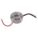 Trafo toroid 200VA 230V/2x12V 2x8,33A + pribor