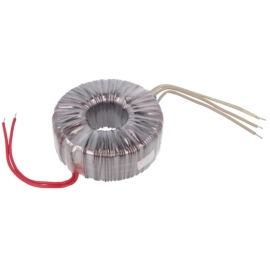 Trafo toroid 120VA 230V/2x18V 2x3,33A + pribor