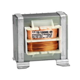Trafo EI 12VA 230V/2x12V 2x0,5A EI54/18 neizoliran