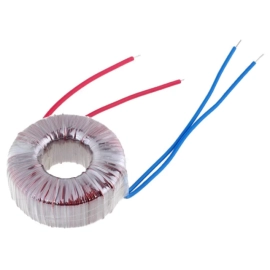 Trafo toroid 60VA 230V/24V 2,5A + pribor